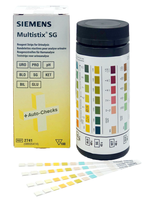 Siemens Multistix SG Test Strips (100)